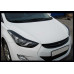 artx luxury carbon grill eyeline hyundai elantra 2010-13